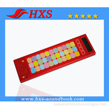 High Quality Educational Talking Book Sound Pad with Screen